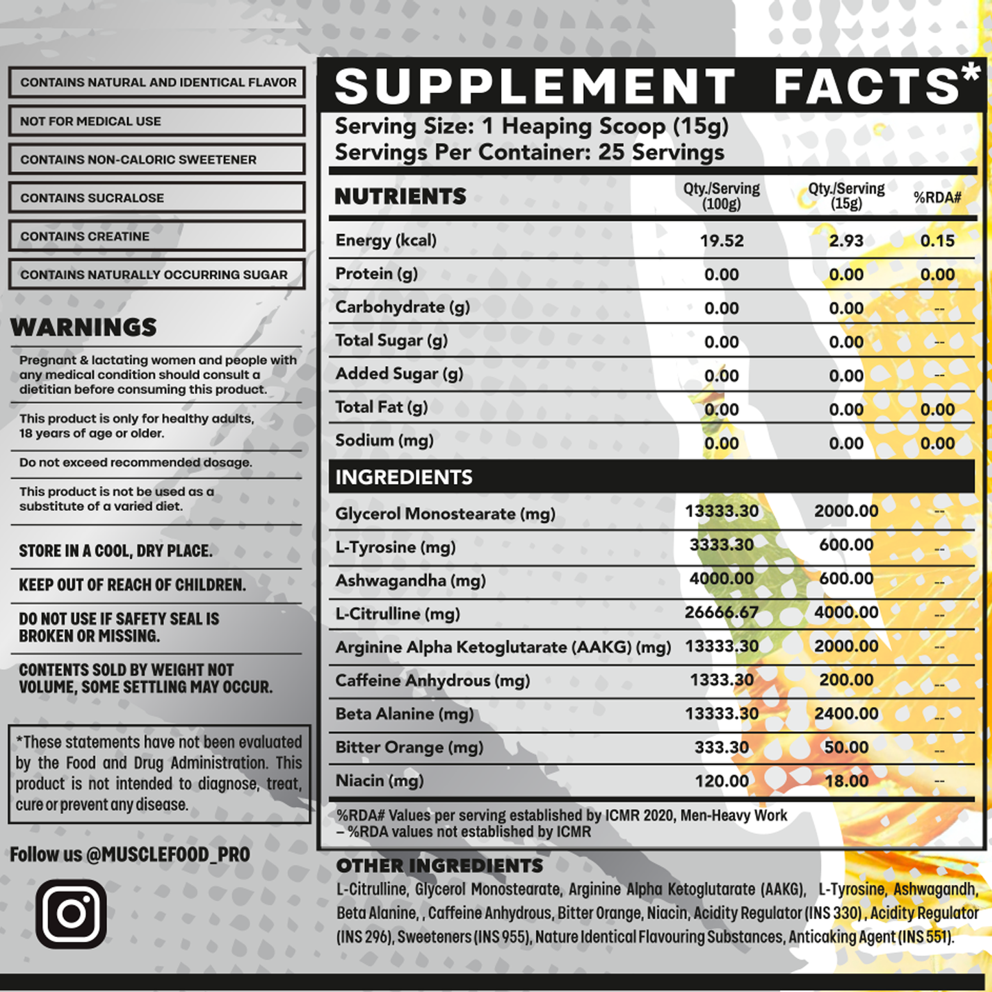 EEE Pre-Workout