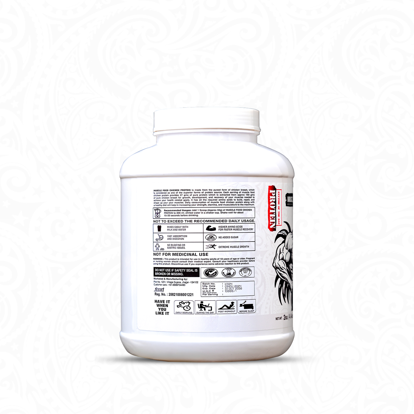 PURE CHICKEN PROTEIN - 1 Kg