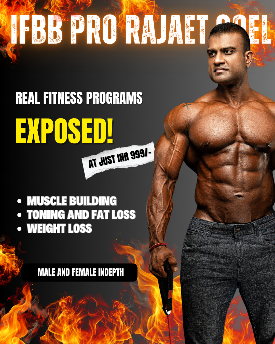 Real Workout Programs by IFBB Pro Rajaet Goel